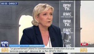 Marine le Pen sur le nouveau nom du FN: "Résultat probablement dans le courant du mois de mai"