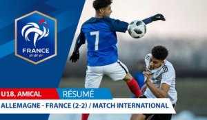 U18, Amical : Allemagne-France (2-2), le résumé