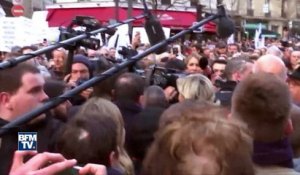 La marche blanche pour Mireille Knoll perturbée par des huées contre le FN et la France insoumise
