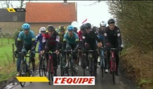 La chute de Van Aert en vidéo - Cyclisme - A travers la Flandre