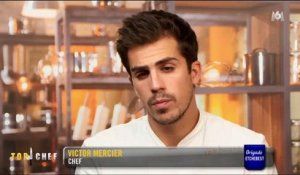 "Top Chef" 2018 : Victor fond en larmes après avoir fait perdre son équipe