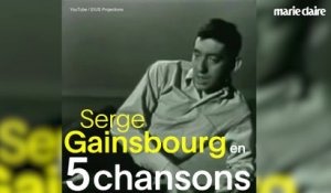 Serge Gainsbourg en 5 chansons