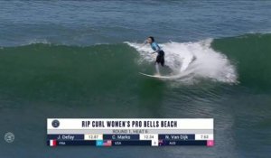 Adrénaline - Surf : Rip Curl Women's Pro Bells Beach, Women's Championship Tour - Round 1 heat 6