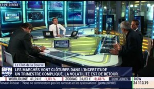Le Club de la Bourse: Gérard Moulin, Gilles Bazy-Sire, Vincent Juvyns et Andréa Tueni - 29/03