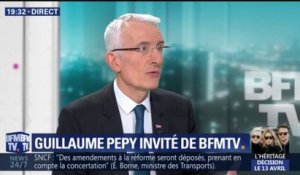 Grève lundi: "à partir de 19h, il y a peu de trains qui partiront", prévient Guillaume Pepy