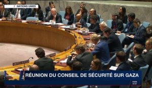 Réunion du Conseil de sécurité de l'ONU sur Gaza