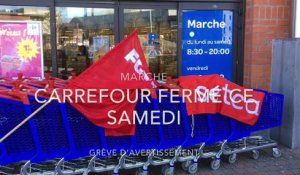 Marche: le Carrefour fermé ce samedi 31 mars