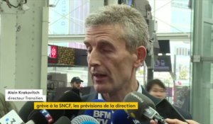 Grève à la #SNCF : "Le covoiturage sera gratuit en Île-de-France". La SNCF "incite les gens à mettre une feuille sur leur pare-brise indiquant leur destination de façon à ce que le stop soit facilité", explique Alain Krakovitch.