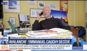 Isabelle Autissier rend hommage à Emmanuel Cauchy mort dans une avalanche