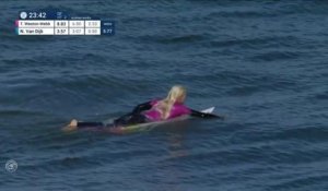 Adrénaline - Surf : Tatiana Weston-Webb with an 8 Wave vs. N.Van Dijk