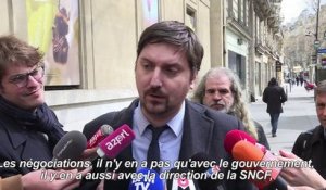 SNCF: les syndicats très sceptiques avant la table ronde