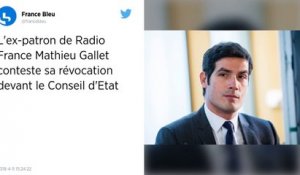 Mathieu Gallet lance un recours contre sa révocation de Radio France.