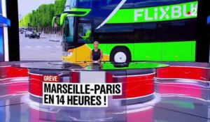 Grève à la SNCF : 14 heures de bus pour un Marseille-Paris