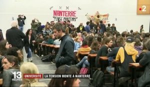 Université : la tension monte à Nanterre