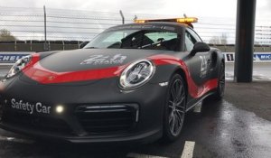 Présentation des nouvelles safety cars Porsche des 24 H du Mans