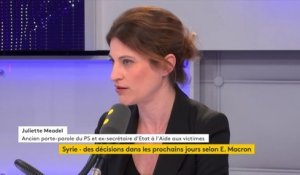 Juliette Méadel (ex-secrétaire d'État) : En Syrie, "il commence à y avoir plus que des éléments assez probant sur ce qui se passe"