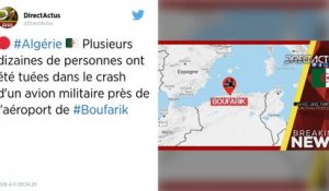 Algérie. Un avion militaire s’écrase à Boufarik avec plus de 100 personnes à bord.