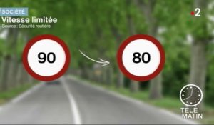 Routes : la limitation à 80 km/h entre gronde et expérience concluante