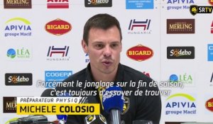 Le Point Presse Stade Rochelais / Castres