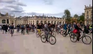 Nancy : les cyclistes pédalent contre les PV