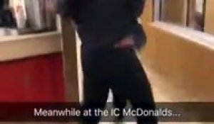 En 2 secondes : embrouille à McDonald's !!