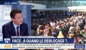 Griveaux: "J’encourage ceux qui bloquent les universités à respecter le vote démocratique des étudiants"