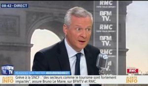 Bruno Le Maire "maintient la prévision de croissance française en 2018 à 2%"