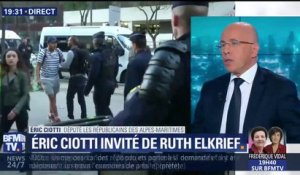 Évacuation de Tolbiac: "C’est une bonne chose, je m’en félicite", lance Éric Ciotti