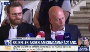 Salah Abdeslam condamné à 20 ans de prison, son avocat n’exclut pas de faire appel