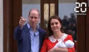 Kate et William ont présenté leur troisième enfant
