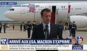 Emmanuel Macron à Wahington : "Je suis honoré de répondre à l’invitation du Président Trump", déclare le Président français