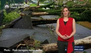 La Réunion : tempête tropicale Fakir