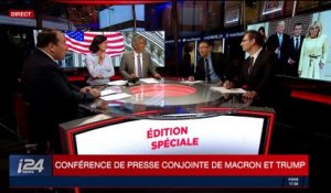 Édition spéciale | Conférence de presse conjointe d'Emmanuel Macron et Donald Trump | 24/04/2018