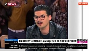 VIDEO. Camille dédie sa victoire dans Top Chef à sa maman décédée