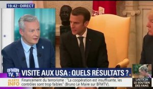 Avec Donald Trump, "c'est un rapport de force", assure Bruno Le Maire