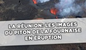 La Réunion: Les images du Piton de la Fournaise en éruption