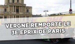 Formule Electrique: Le Français Jean-Eric Vergne remporte l'ePrix de Paris