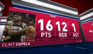 Clint Capela (16 points) Highlights vs. Utah Jazz