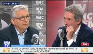 Réformes: "Face à un pouvoir si sourd, le pays doit montrer son unité et sa force", estime Pierre Laurent