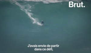 Justine Dupont surfe les plus grosses vagues du monde