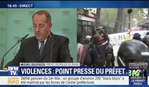 Défilé parisien du 1er-Mai: le préfet de police annonce l'interpellation de 200 black blocs