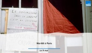 Mai-68 à Paris : le 9 mai