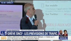 Grève SNCF: 1 TGV sur 2, 2 TER sur 5 et 1 Transilien sur 2 en circulation jeudi