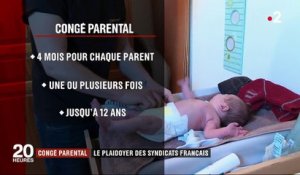 Congé parental : le plaidoyer des syndicats français