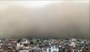 Une tempête de sable surpuissante et dévastatrice en Inde