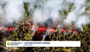 Eruption du volcan à Hawaii : images impressionnantes !