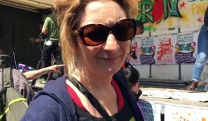 EXCLU - "La fête à Macron" - Corinne Masiero, alias "Capitaine Marleau": "On est là pour dire non à Macron! On va lui faire une soupe au cul tourné"