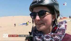 Bassin d'Arcachon : initiation au parapente au-dessus de la dune du Pilat