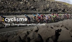 Giro : 3 montées spectaculaires