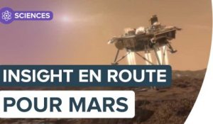 Insight lancée à la conquête des profondeurs de Mars